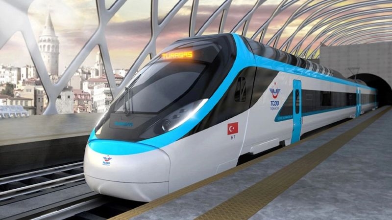 Национален Електричен Брз Возен Комплект со кој Турција го реализира својот визиони за брз патнички превоз