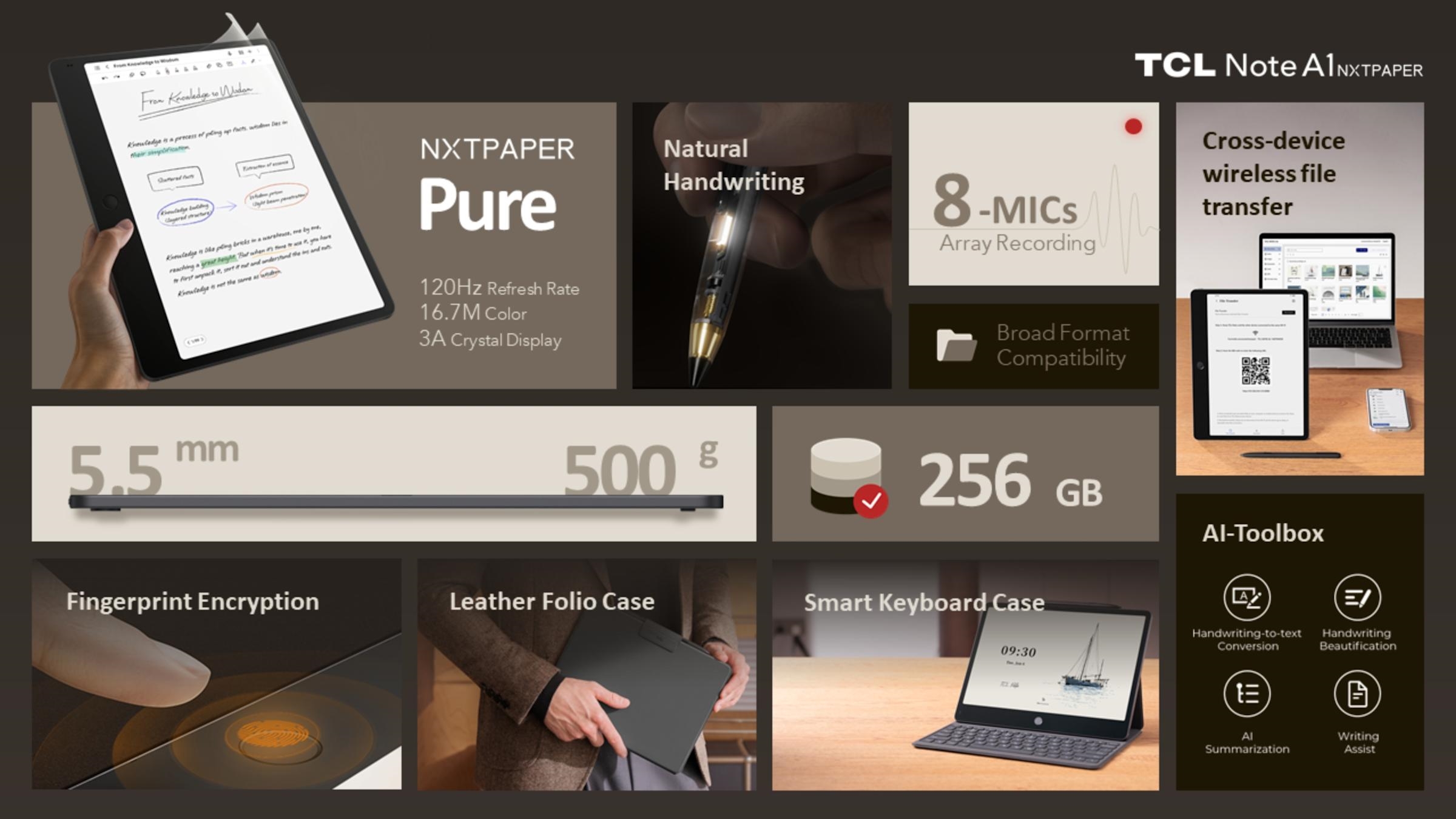 Note A1 NXTPAPER: TCL’nin Kağıt Hissiyle Yenilenen Verimlilik Odaklı Tablet