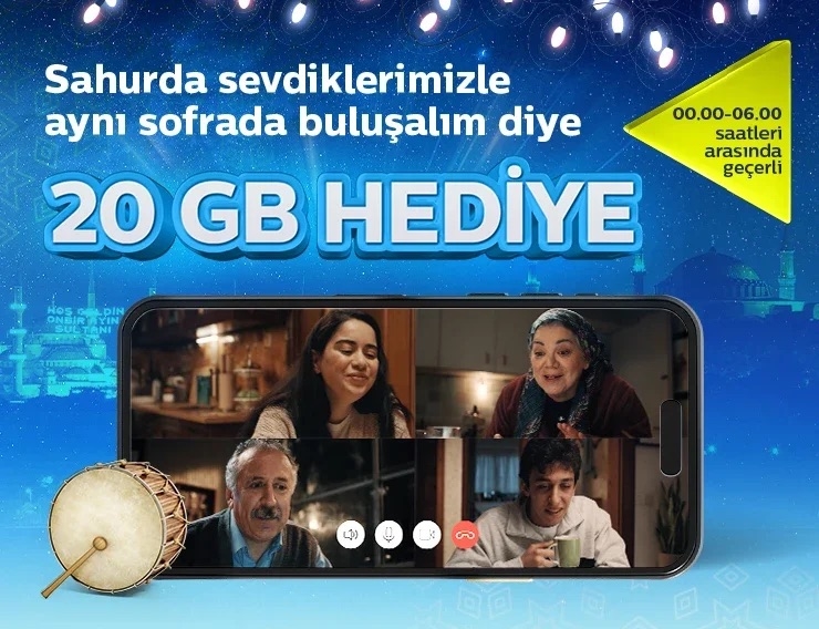 Рамазан 2026: Turkcell, Türk Telekom и Vodafone со кампњи за подароци GB