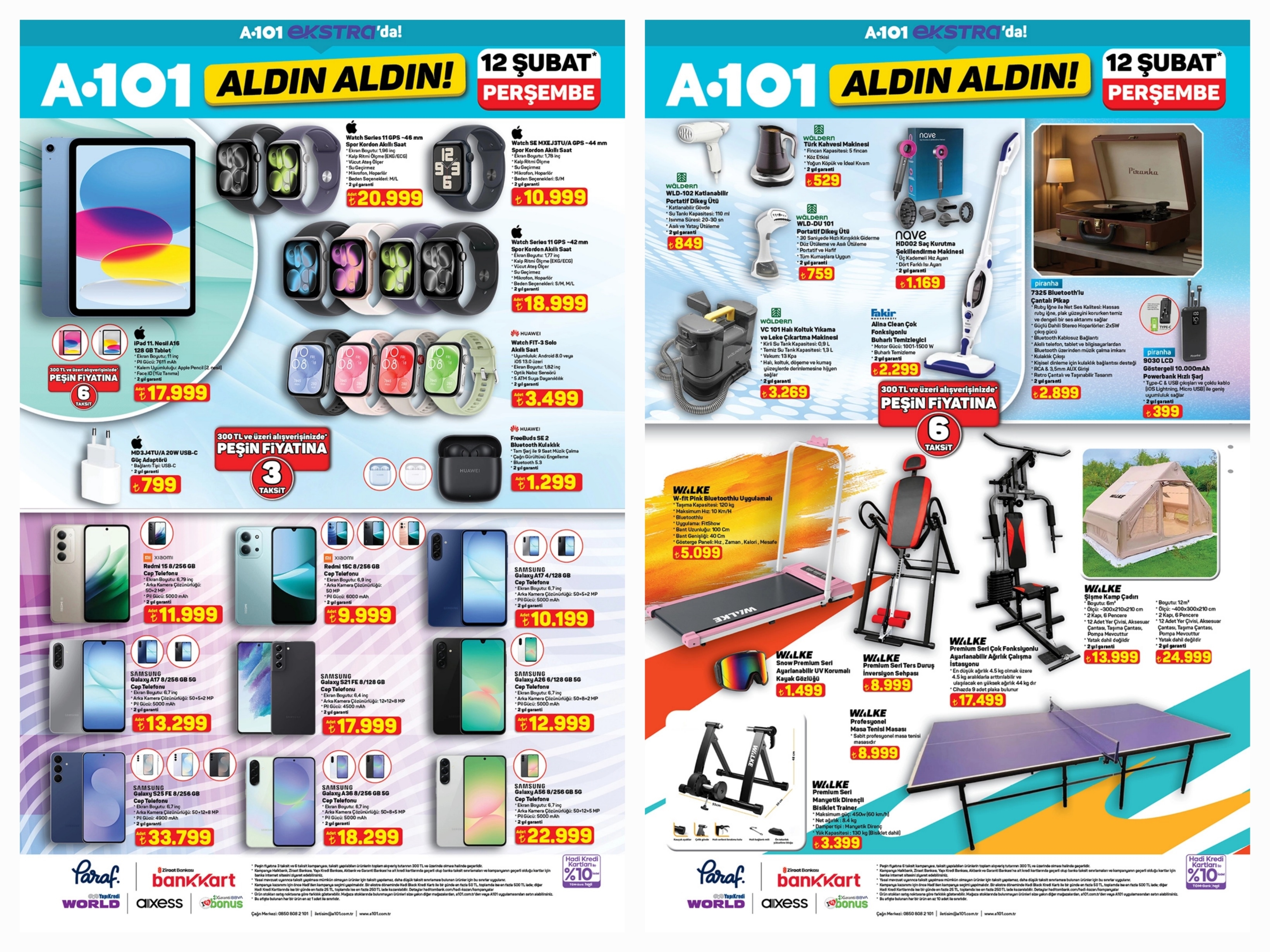 Истакнати паметни часовници и карактеристики во A101 Екстра технологија производите