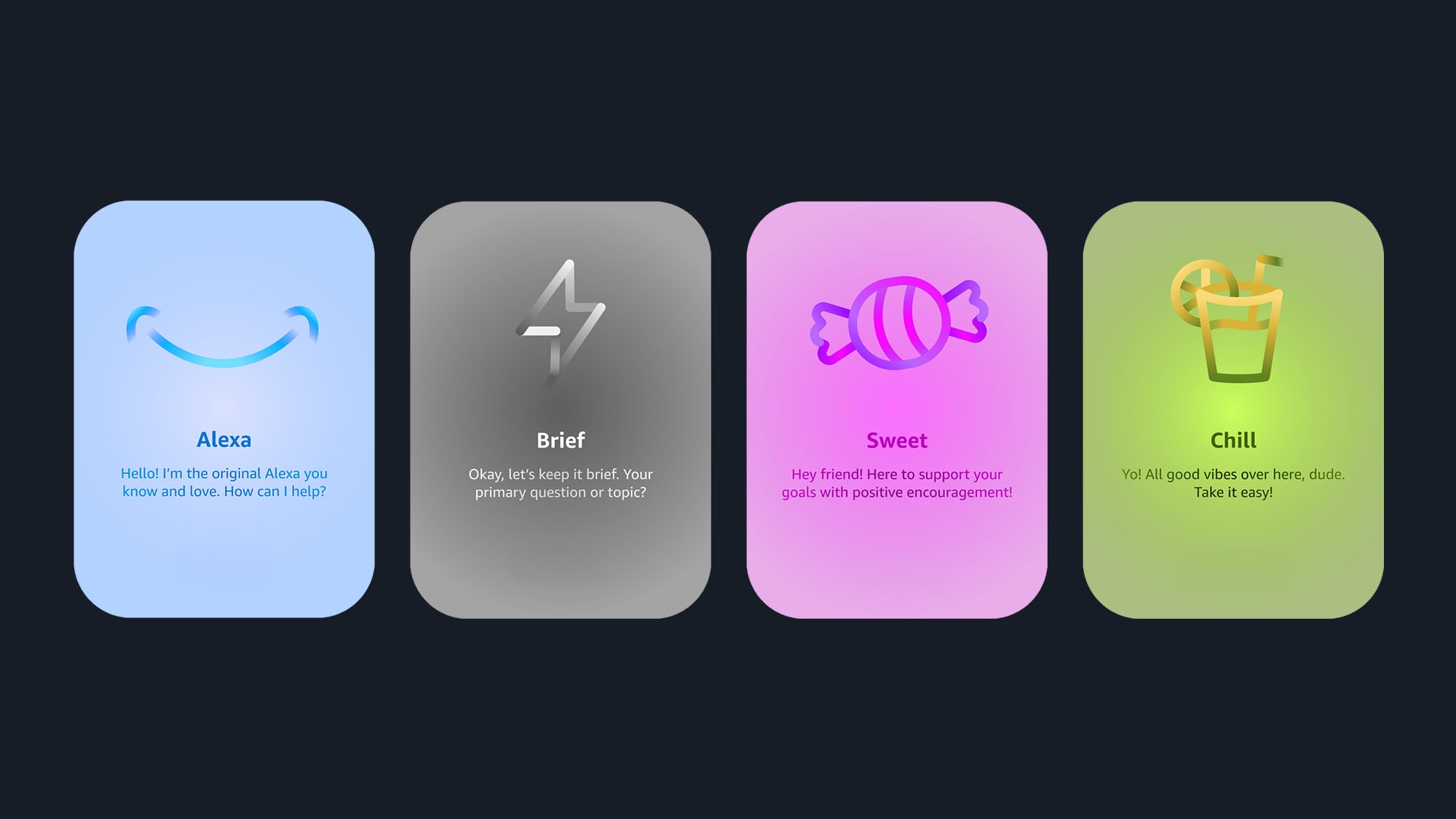Персонализирање на тоновите на Alexa+ со вашиот личен стил
