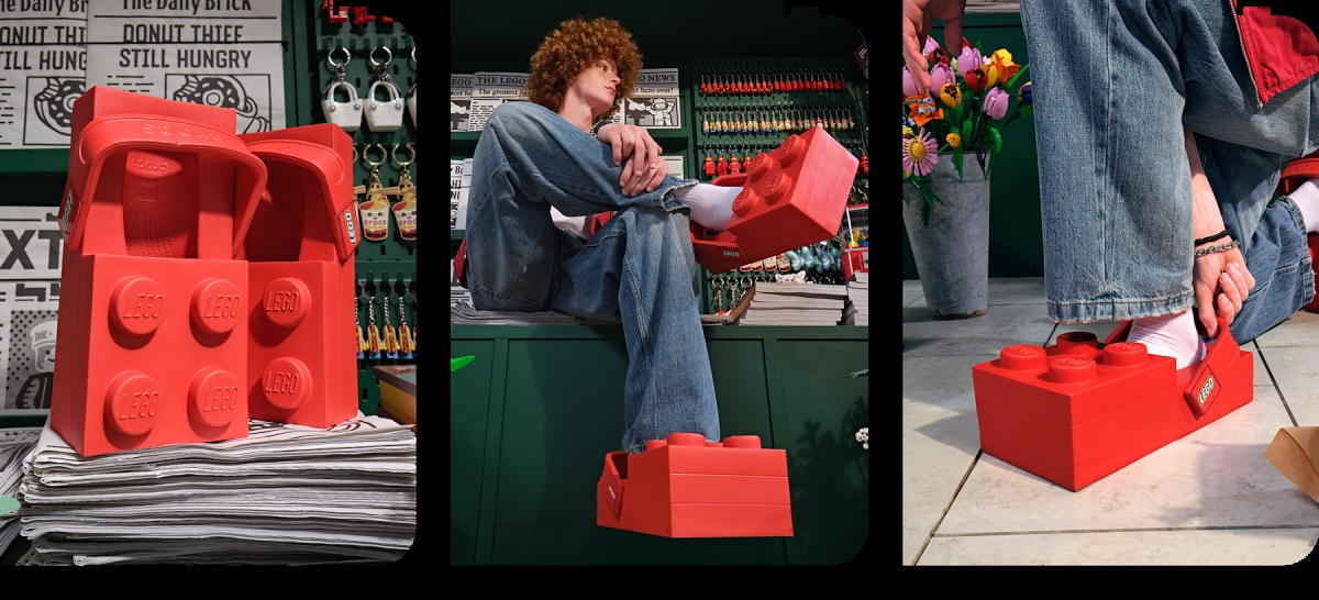 LEGO и Crocs брендови склучуваат долгогодишно партнерство што става акцент на креативноста и изразувањето на себе. Првиот производ од оваа соработка, Brick Clog, има уникатен дизајн кој потсеќа на LEGO блокови.