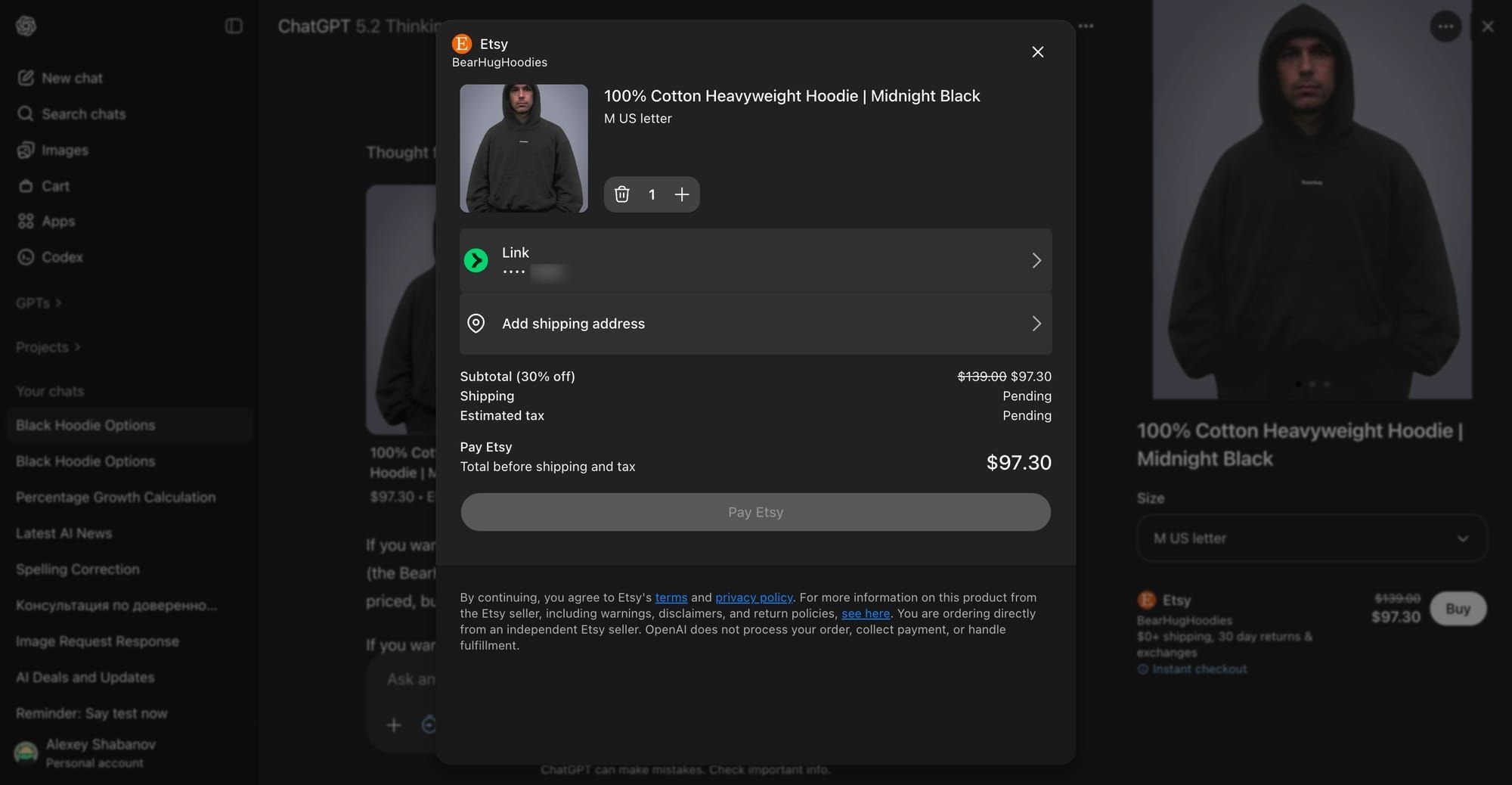 Зголемување на искуството за продажба и купување со напредни куповни функции за ChatGPT