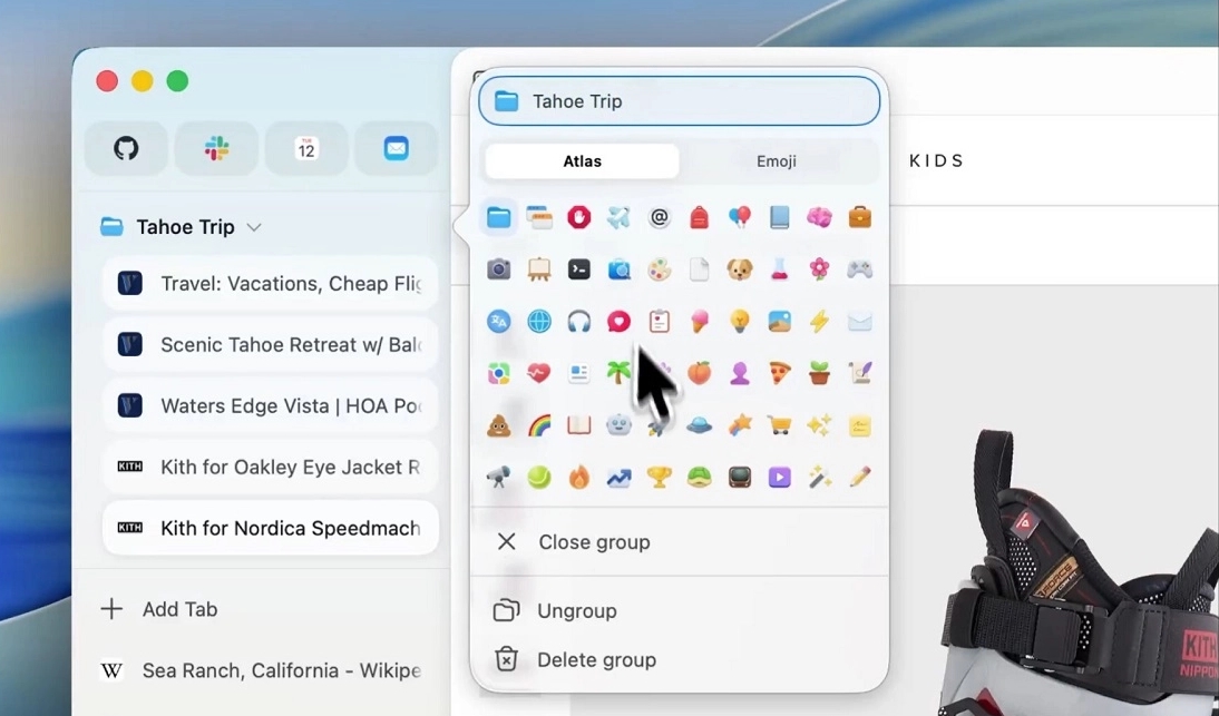 Нова надградба за ChatGPT Atlas: Групи за Табови и Интелигентен Режим за Пребарување со Предности