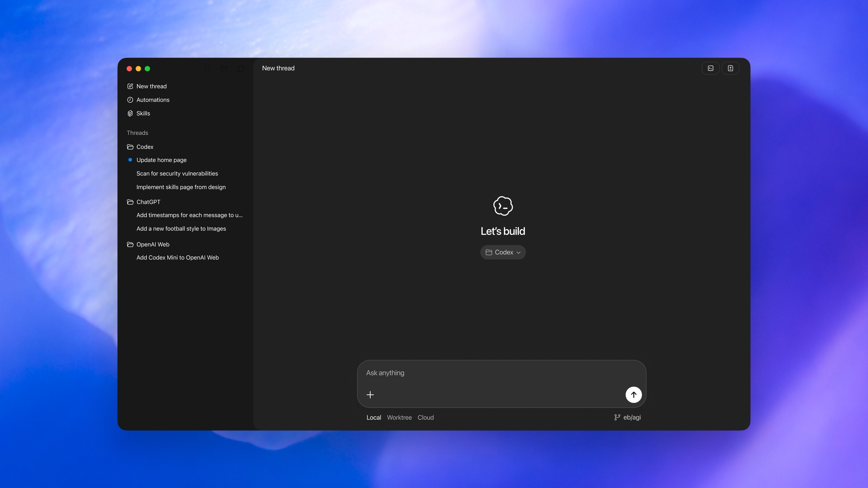 Codex Десктоп Апликација: Ново и независно развојно искуство за MacOS