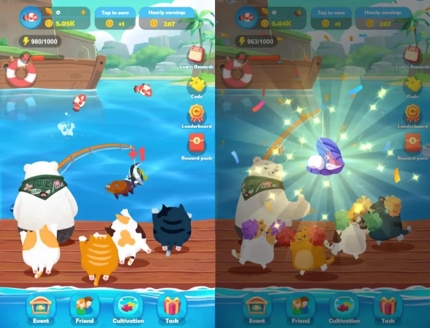 COINFISH: WEB3 Игра со искуство во риболов и симулација во екосистемот TON