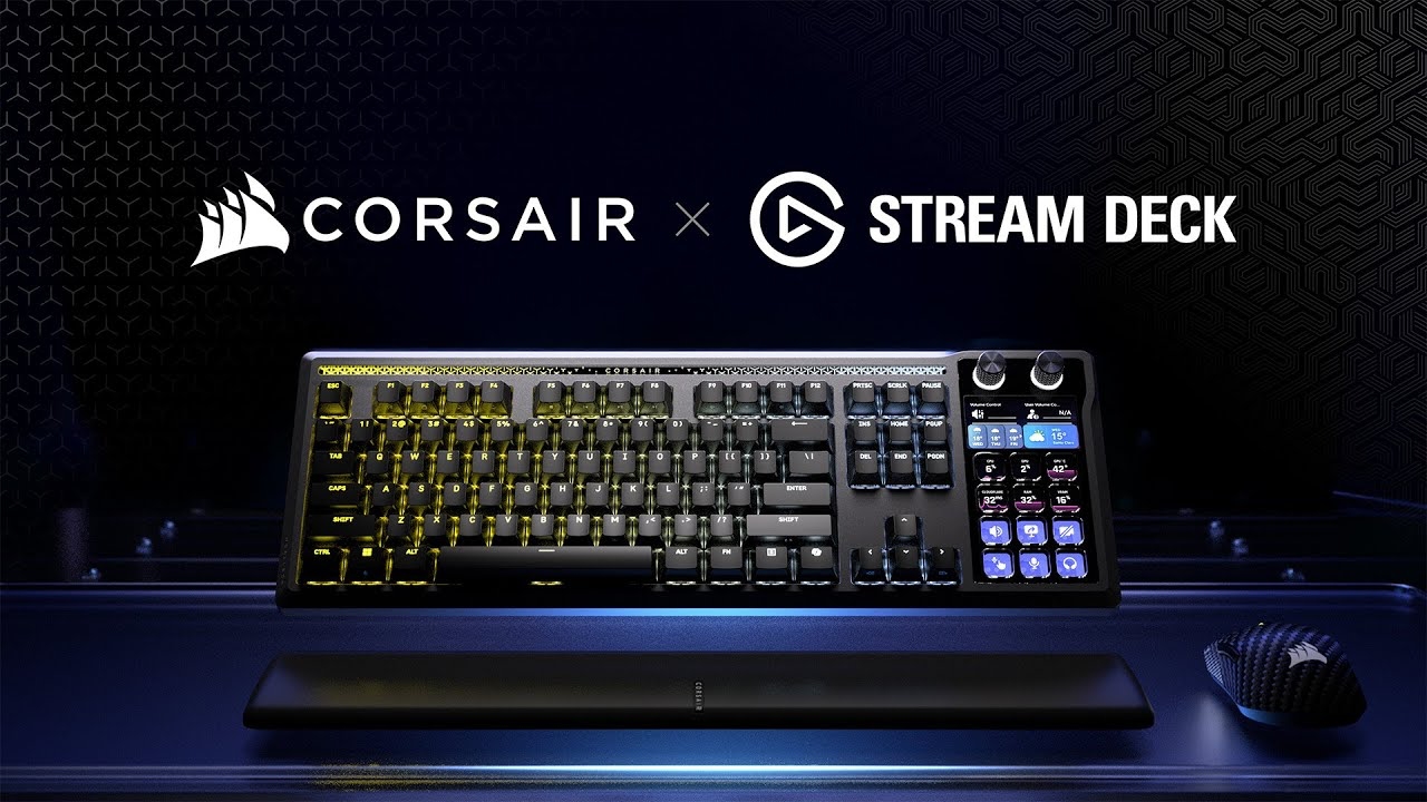Corsair Galleon 100 SD: Stream Deck со интегриран 350 доларски механички тастатура