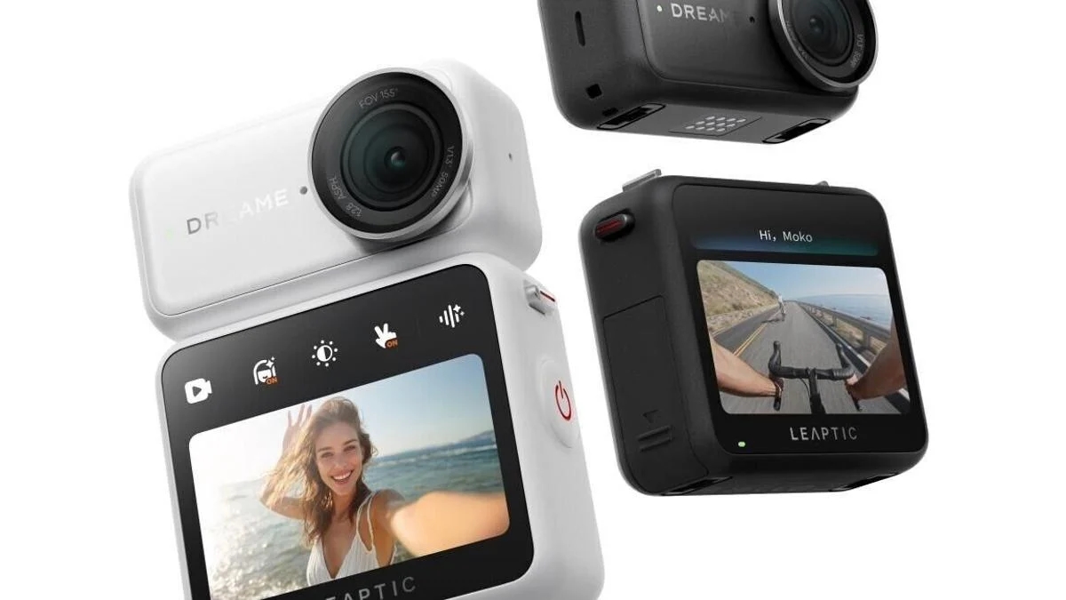 Дрииме Leaptic Cube: 8K Вештачка интелигенција за повторно дефинирање на искуството со акциската камера