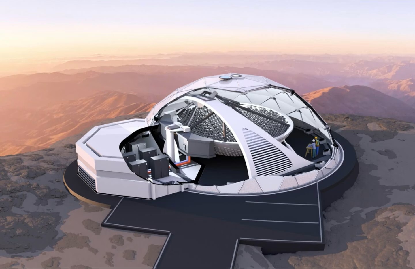 Проект за опсерваторијата на Ерик и Вендy Шмидт: Од приватен сектор кон вселенските телескопи