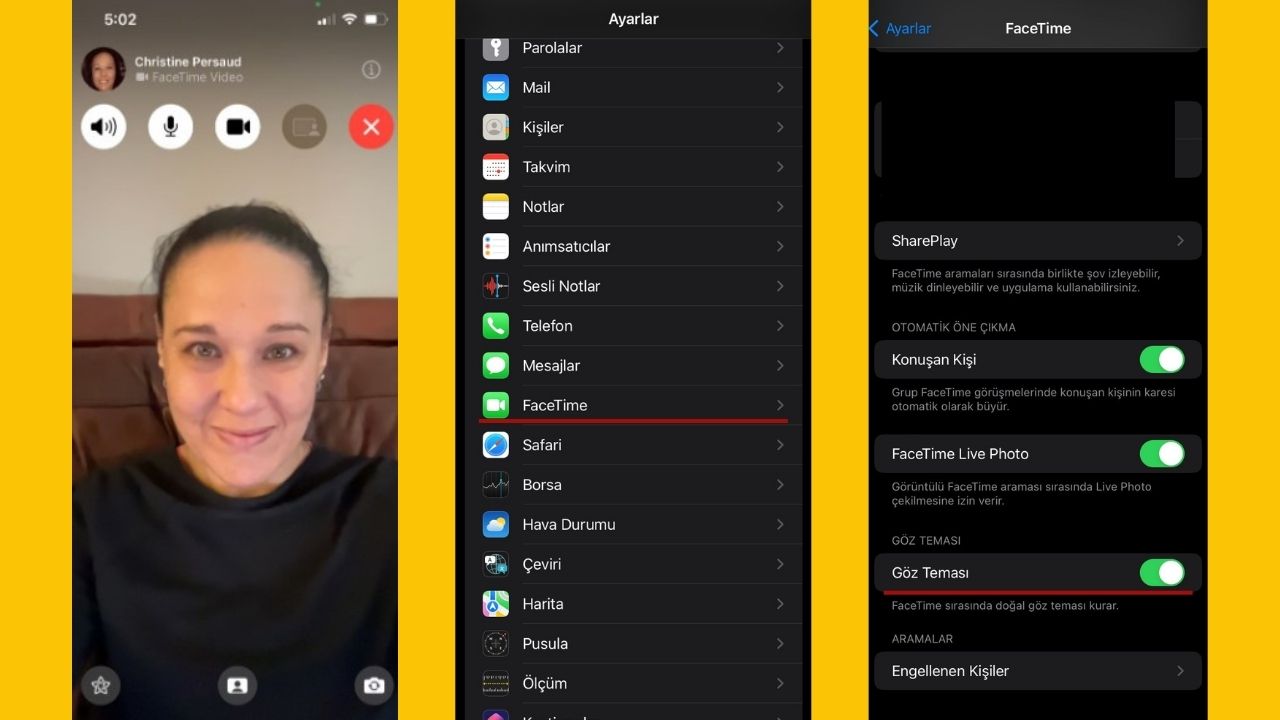 Фалсификуван контакт со очите на FaceTime: можности и упатства за iPhone