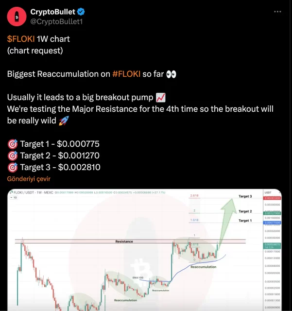 FLOKI За Изненадувачки Симптом За Пораст: Развој на Coinbase и Цели