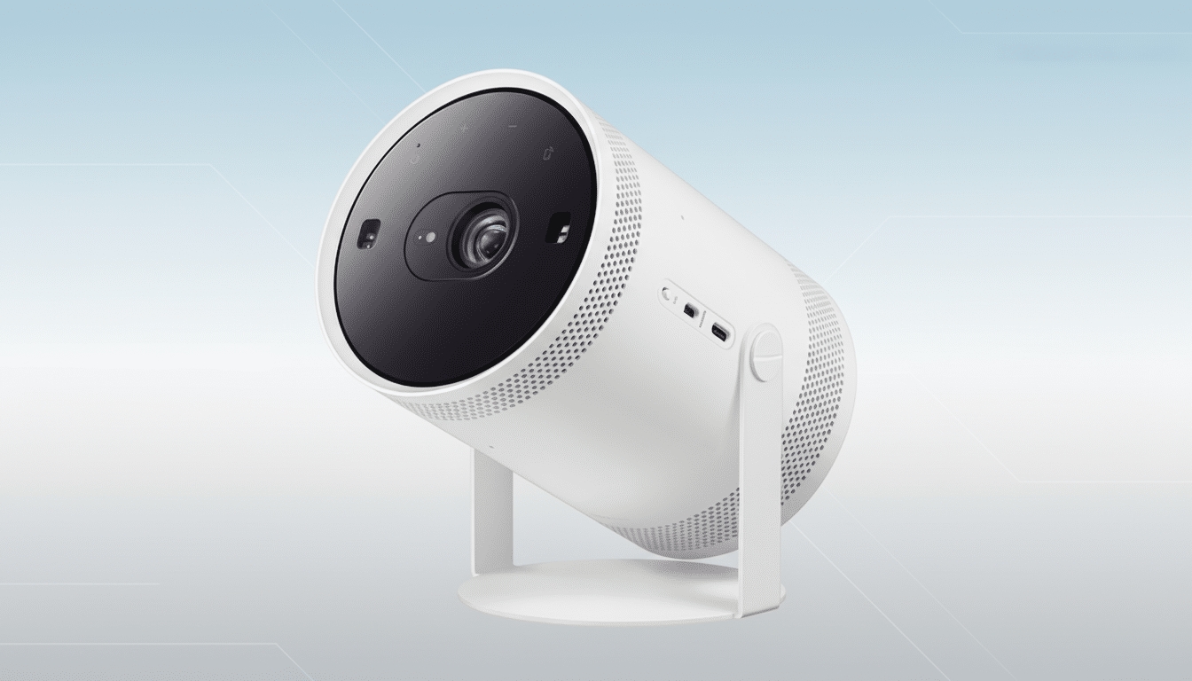 Инновации во структурата и сликата со Freestyle+ и Samsung преносливи проектори