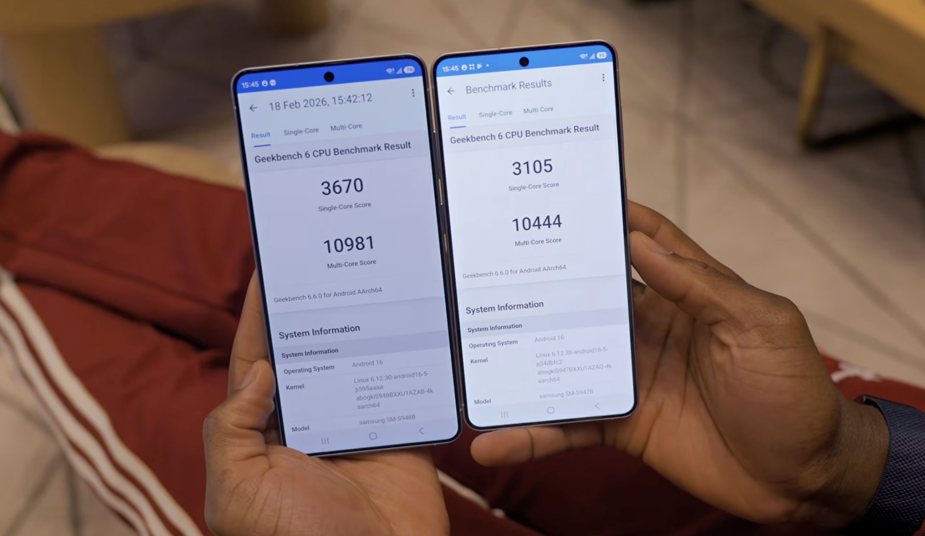 Резултати од Geekbench 6 за серијата Galaxy S26: Дали Snapdragon 8 Elite Gen 5 за Galaxy е победник, или вистинскиот перформанс е Exynos 2600?