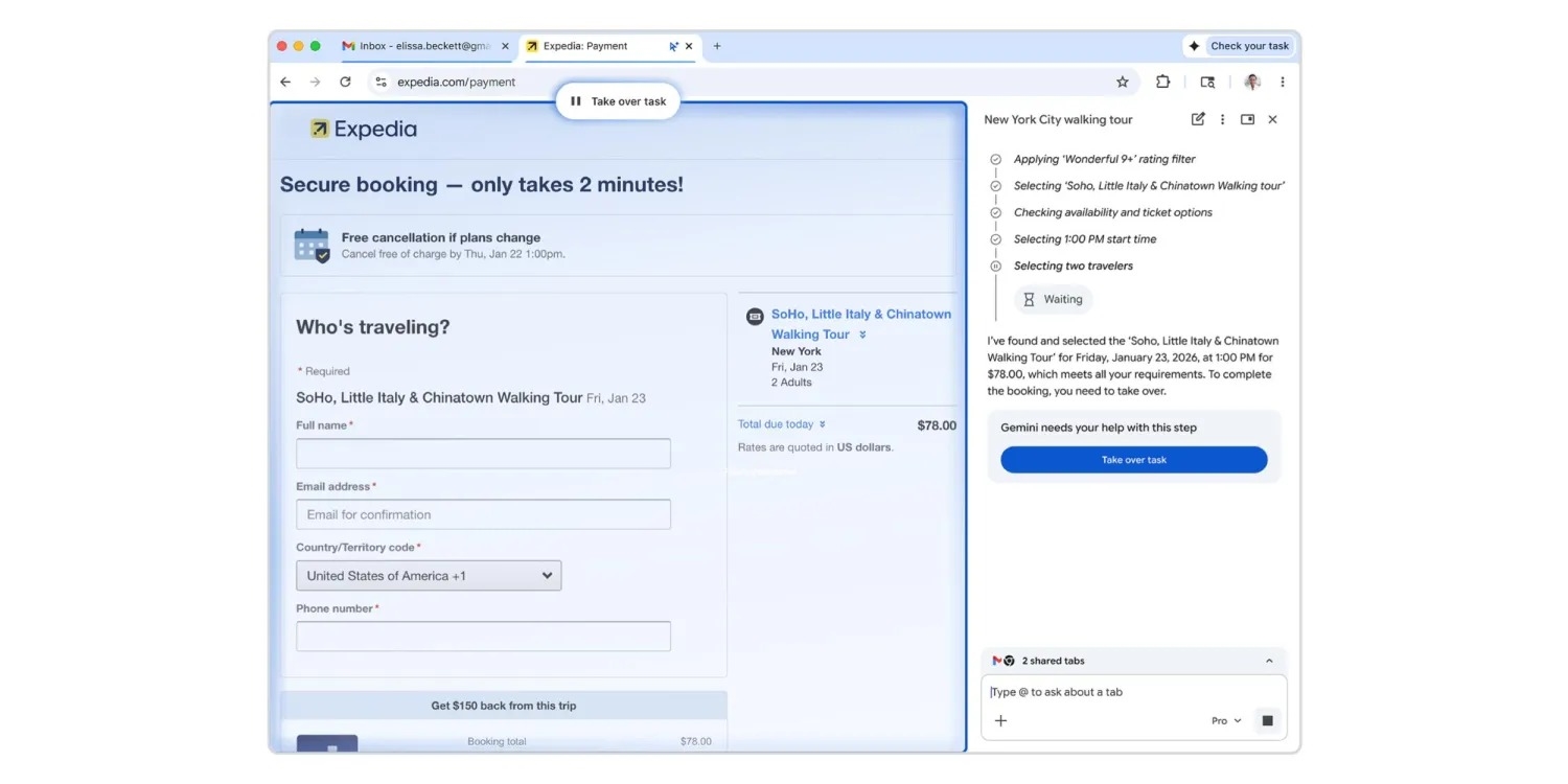 Интегрирано автоматско скенирање со Gemini 3 во Chrome: водич по чекори и примена
