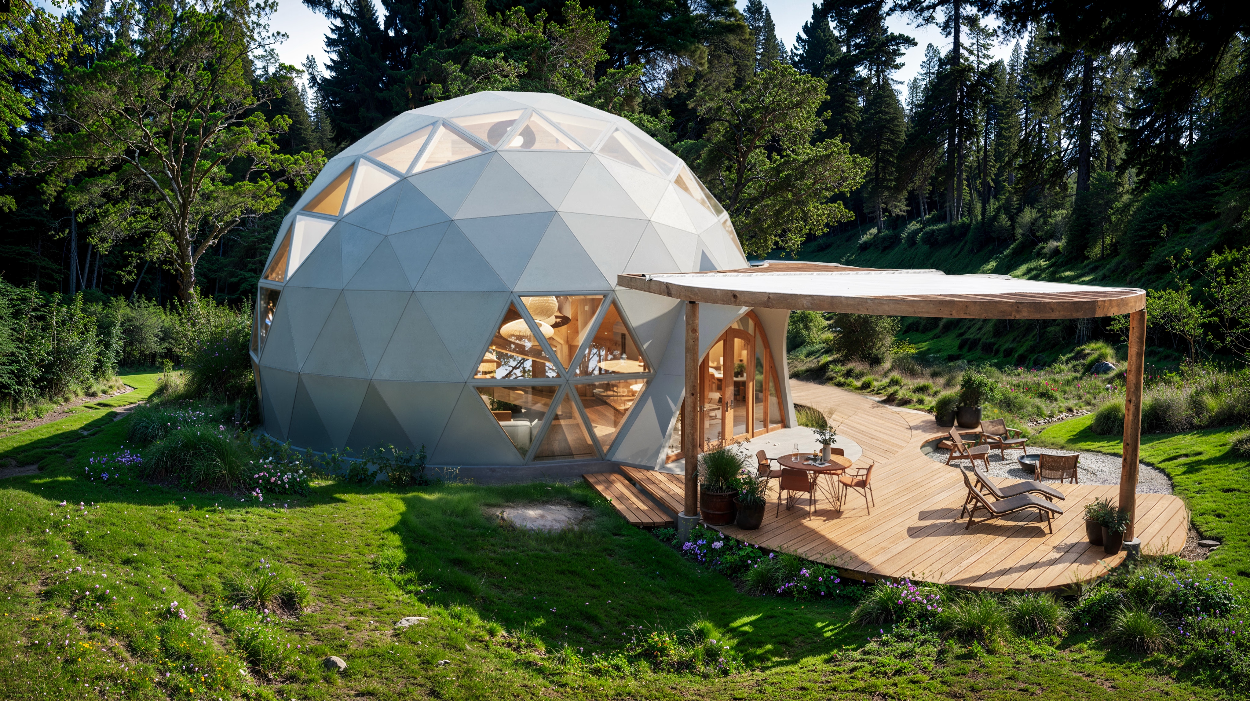 GeoShip: Биоетрисек Купол со Нов Повраток во Одржливите Насели