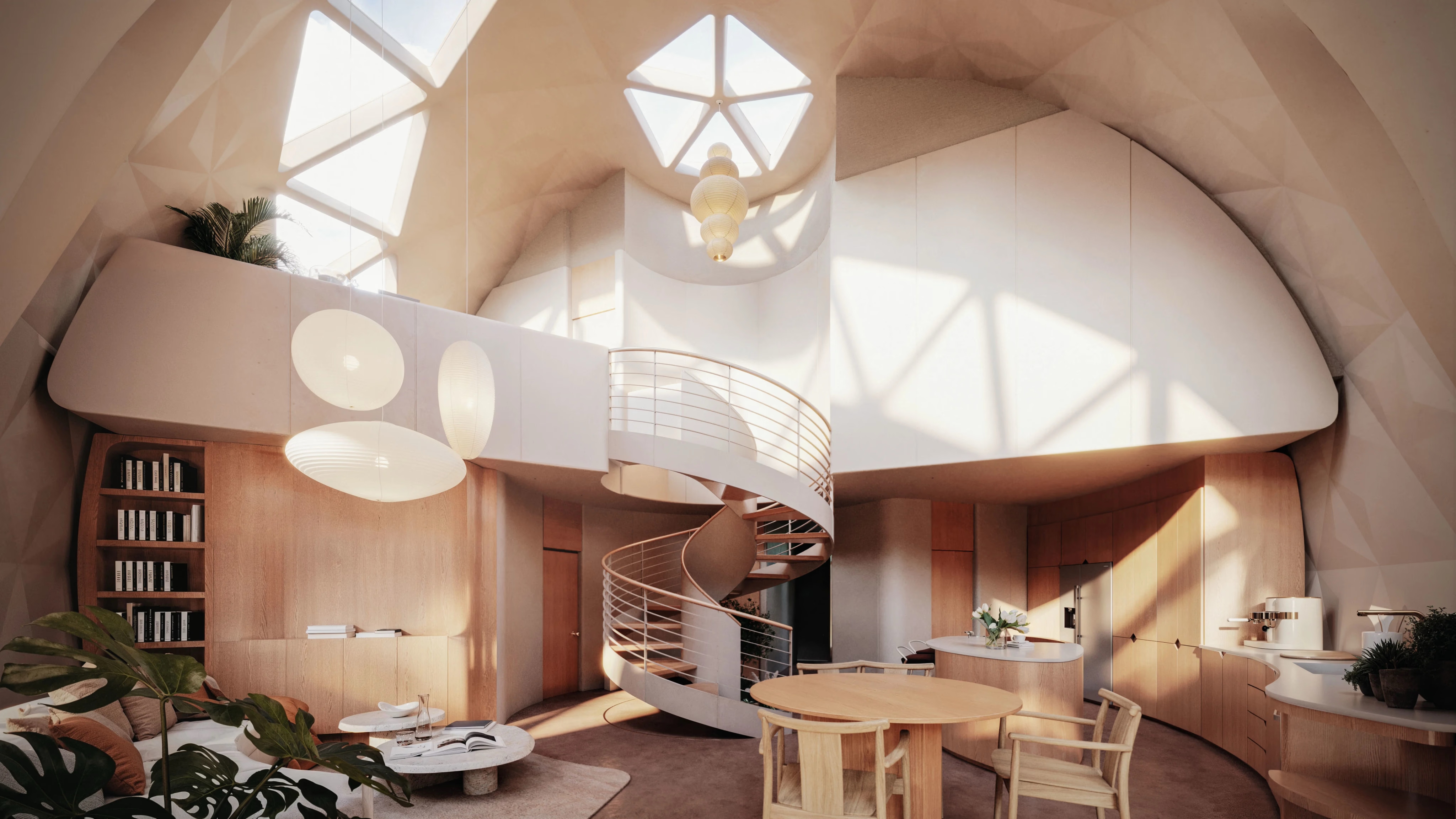 GeoShip: Биоетрисек Купол со Нов Повраток во Одржливите Насели