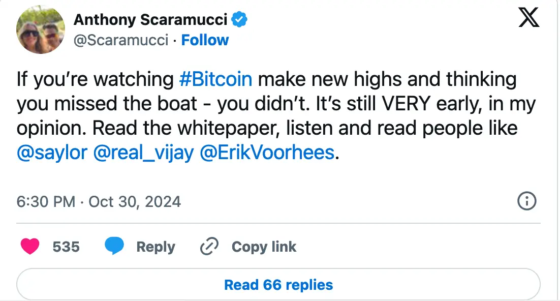 Скармоучи за Bitcoin: Проекции за 170.000 долари до 2026 година и инвестициски увиди