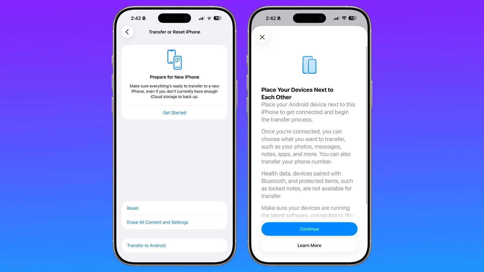 iOS 26.3: Нов редизајн за позадина и функција за пренос од Android