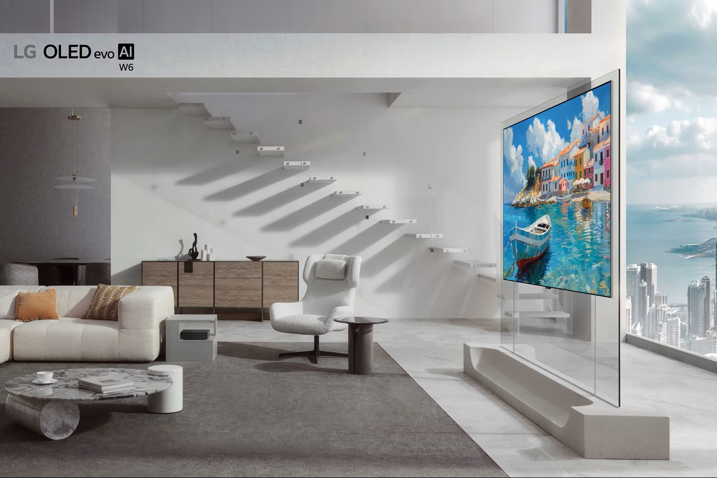 LG OLED evo W6: Безжична 4K со тенка елеганција и комфор без кабли