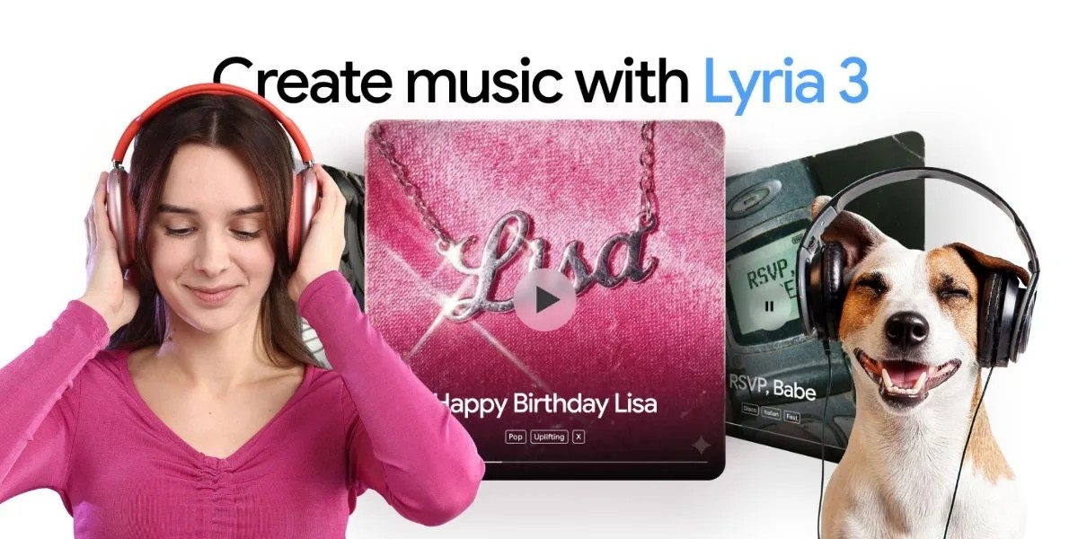 Gemini На Лирија 3 со кратка музика и претставување кон креаторите на содржини