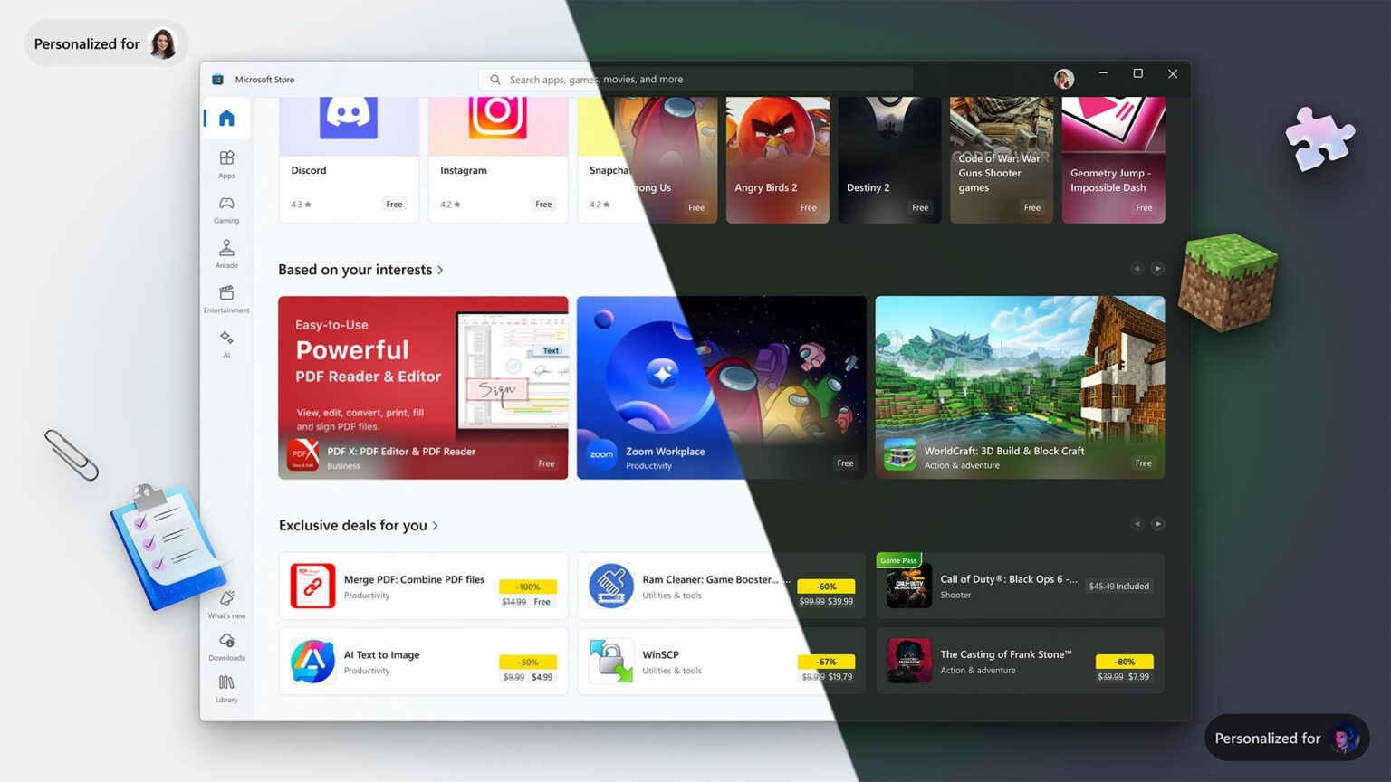 Поддршка на Microsoft Store преку командна линија со Store CLI