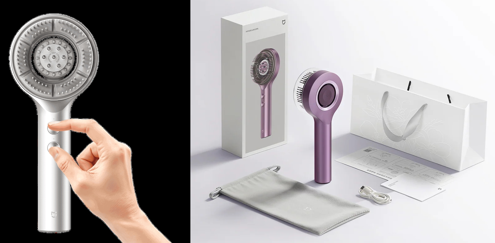 Mijia Smart Head Massage Comb: Графен систем за топлина и паметна масажа на коса