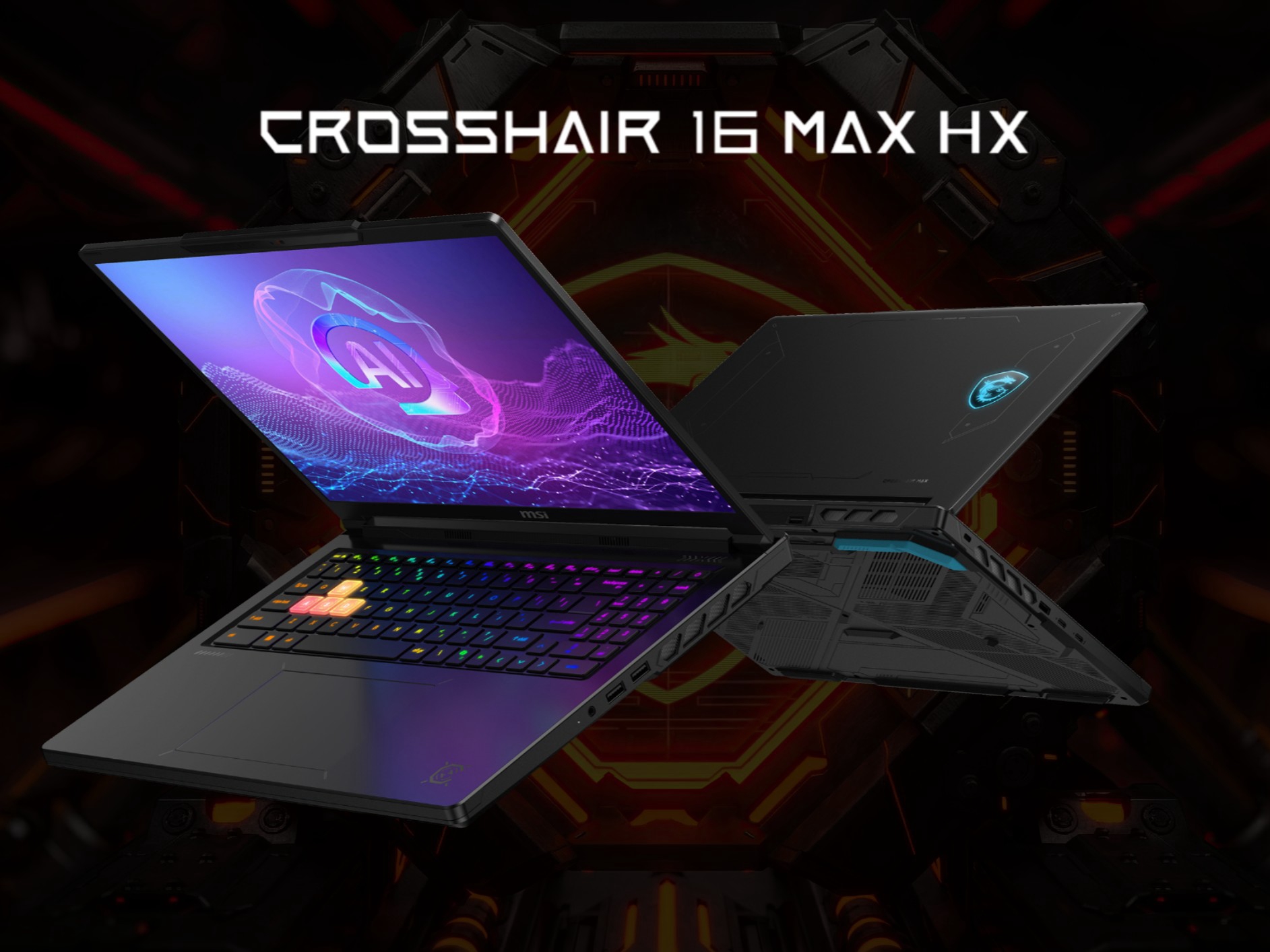 MSI Raider 16 Max HX, Stealth 16 AI+, и Crosshair 16 Max HX: CES 2026'те Новата генерација на играчки лаптопи со дизајн од нула