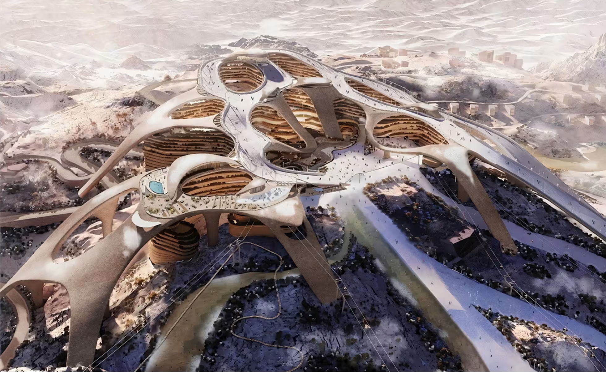 Преиспитување на Neom проектот: постепено намалување од The Line до Trojena и пристапи како софтверски решенија