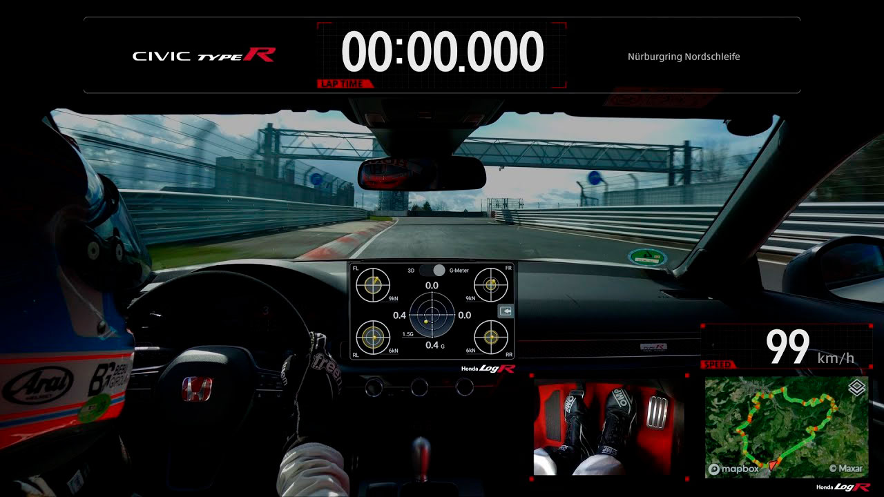 Nürburgring: Променети воздухари на рекордниот пат и Civic Type R S