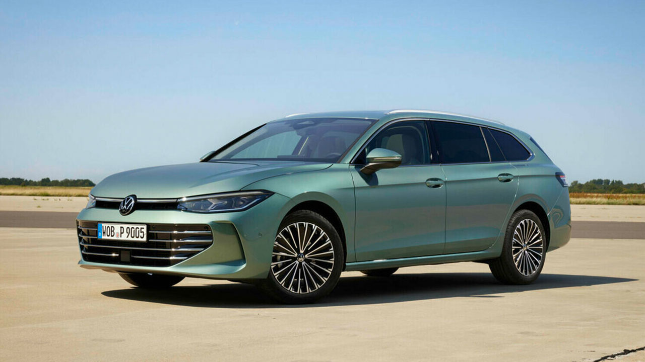 Passat-Нова Генерација - Последна Подготовка за седан: Поглед од страна на комбе