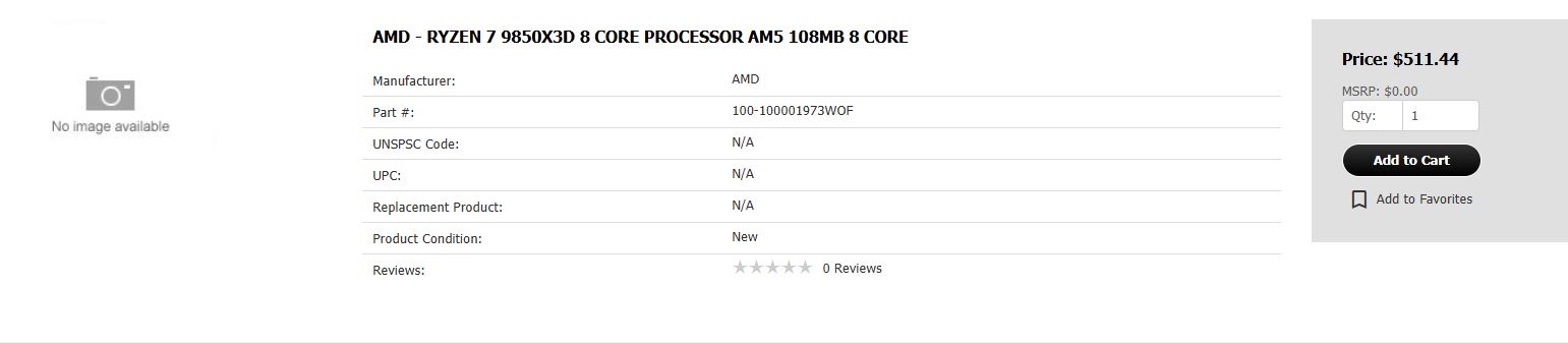 Ryzen 7 9850X3D: Новиот Zen 5 процесор на патот кон пазарот
