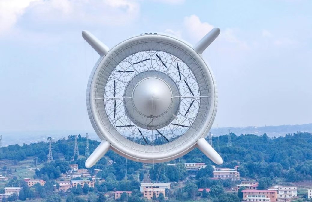 S2000 Јонлив воздушен ветарски систем: Восходно летало од мегаватски размери и интеграција во мрежата