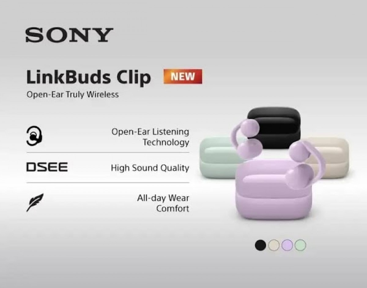 Sony LinkBuds Clip со нова генерација отворен дизајн и прилагодливо звучно искуство