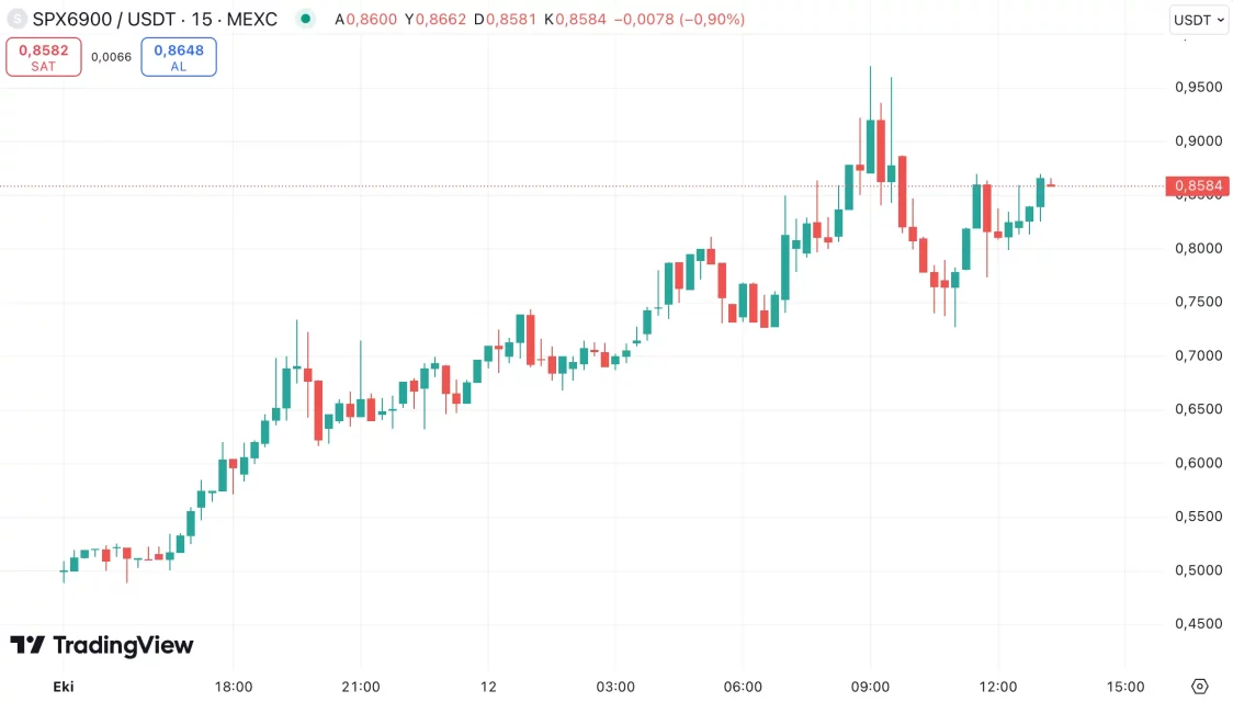 Kripto Piyasasında Hafta Sonu Atağı: SPX, BITCOIN’un Ardında Parlayan Altcoinlerden Beşi