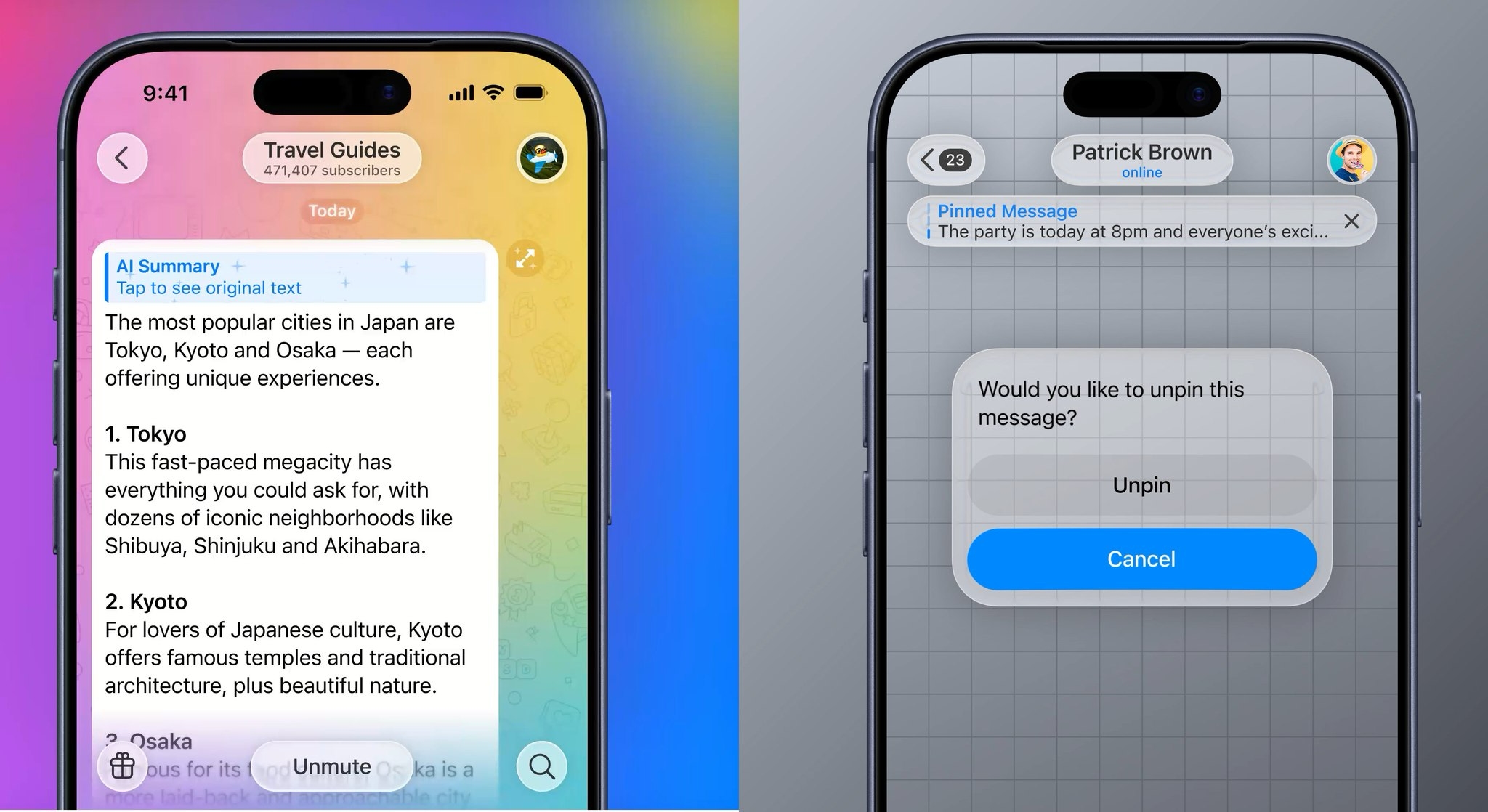 Обнова на Telegram за 2026 година: резимеи со вештачка интелигенција и новиот Liquid Glass дизајн