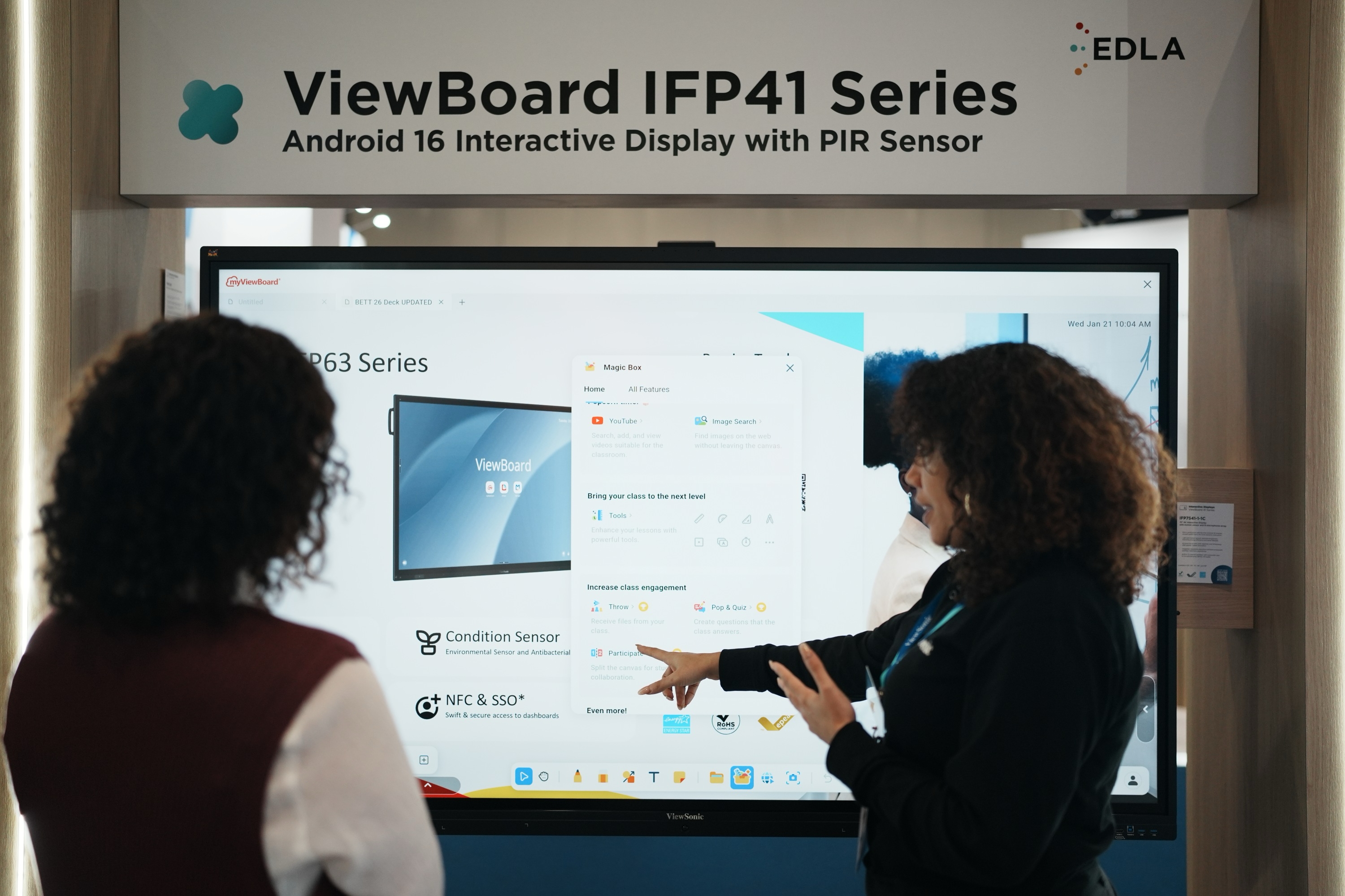 ViewSonic ViewBoard IFP Serisi: Развиени допирни екрани и иновативни функции за училница