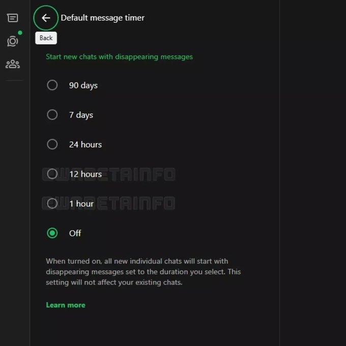 Очекуваната флексибилност и нови опции во функцијата за исчезнување на пораките на WhatsApp