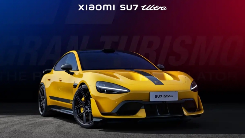 Xiaomi SU7 Ultra Прв кинески електричен супершпед во Gran Turismo 7