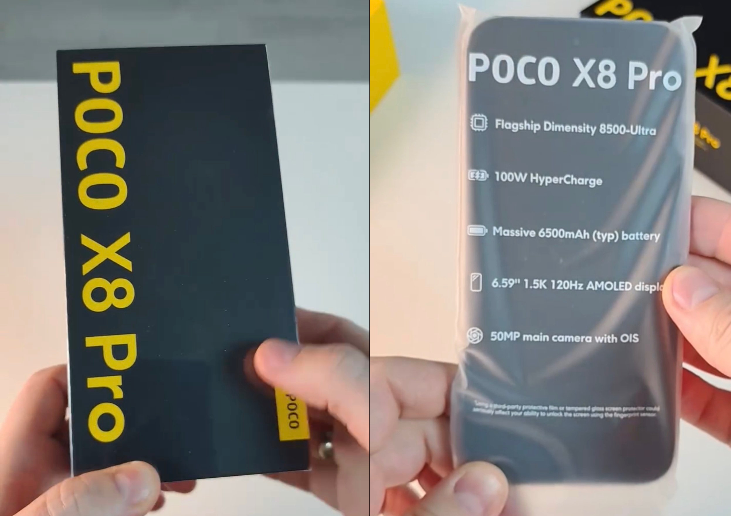 Poco X8 Сериски: Карактеристики и датум на излегување за X8 Pro и X8 Pro Max